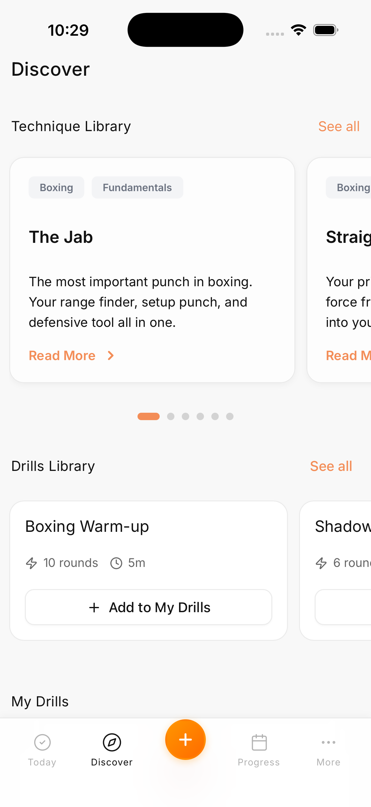 Browse Drills and Programs